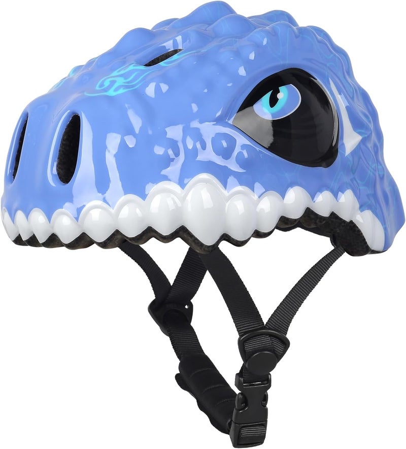 Bavilk Toddler Kids Bike Helmet,3D Dinosaur Helmets for Boys Girls Infant/Baby to Children 1/2/3/4/5/6/7/8 Years Old Lightweight Adjustable Multi-Sports Bicycle Scooter Skateboard Skating Cycling - Image 1
